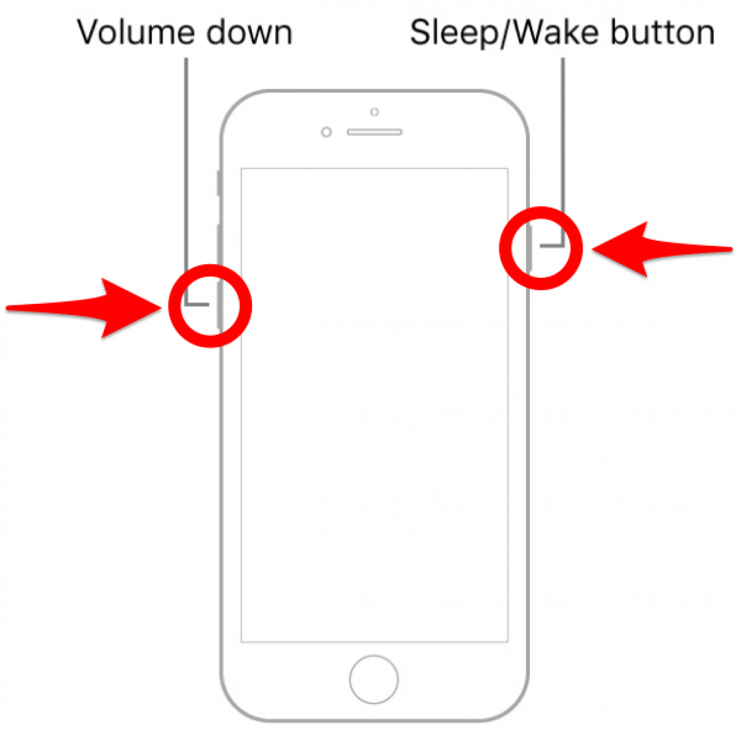 Halten Sie die Leiser-Taste und die Sleep/Wake-Taste gleichzeitig gedrückt – wie führen Sie einen Hard-Reset durch?