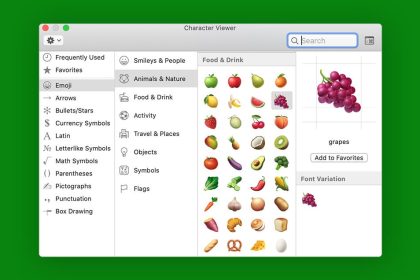 1713332949 So verwenden Sie Emojis auf dem Mac Emoji Tastaturkuerzel