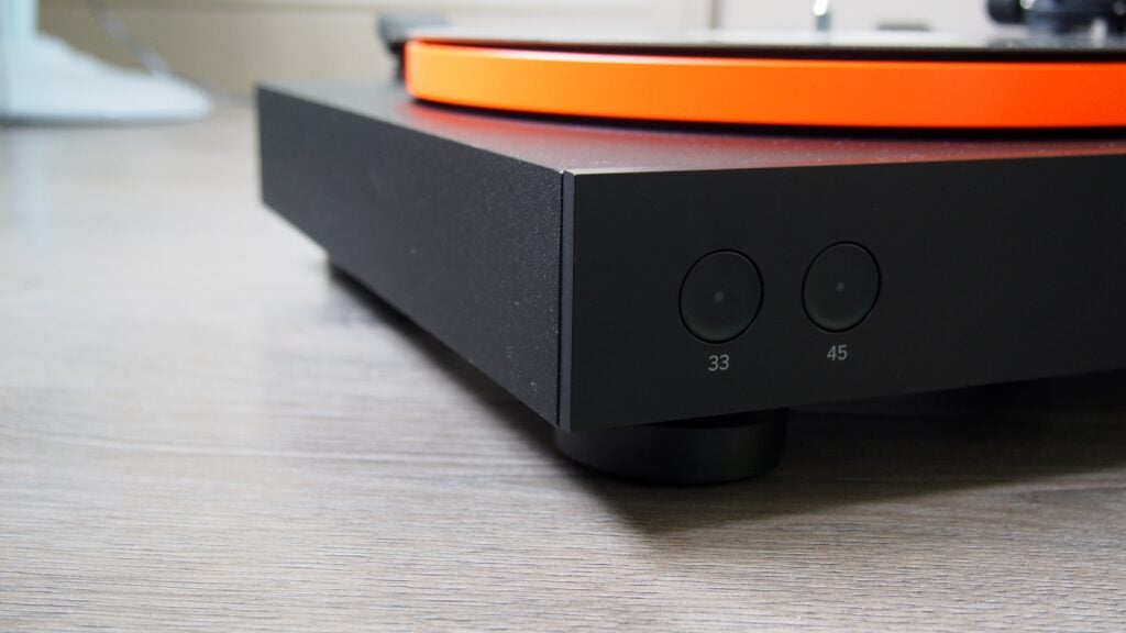 JBL BT Spinner-Geschwindigkeitsauswahl