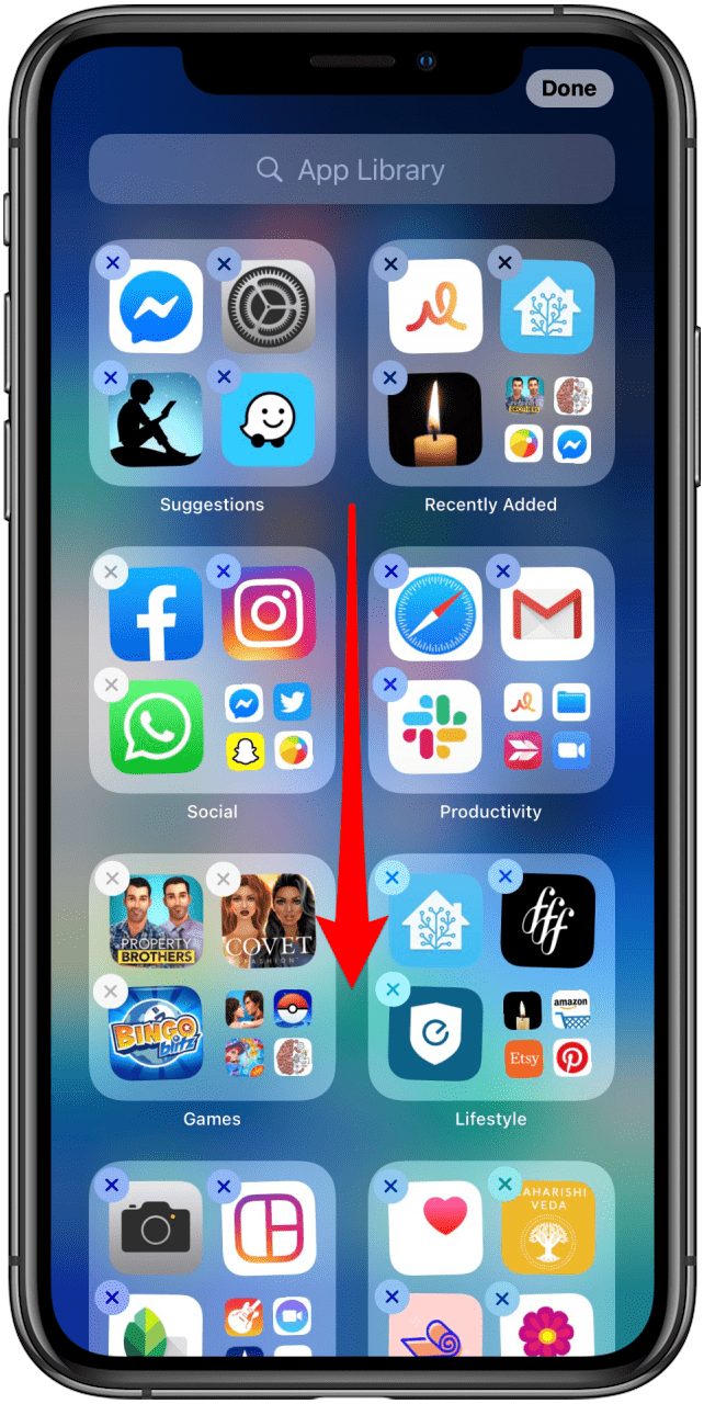 1713403526 449 So verwenden Sie die App Bibliothek in iOS 14