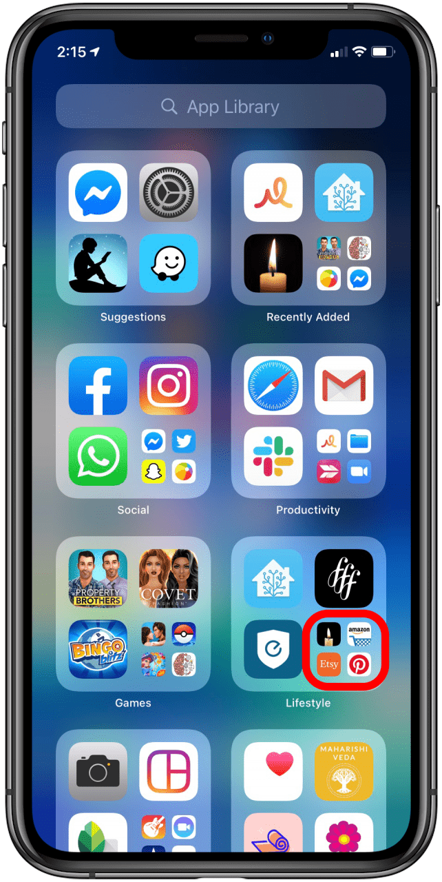 1713403527 490 So verwenden Sie die App Bibliothek in iOS 14