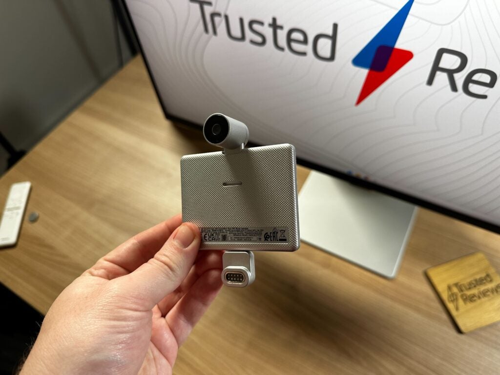 Abnehmbare Samsung ViewFinity S9-Webcam