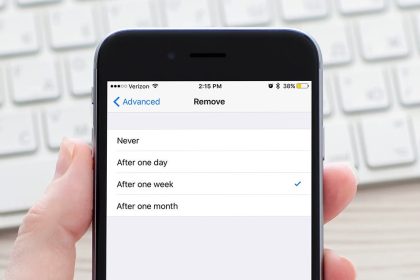 1714079592 Legen Sie fest wie lange geloeschte iCloud E Mails auf dem iPhone