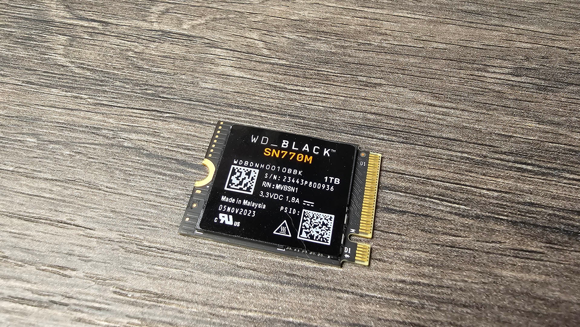 1714132875 WD Black SN770M Testbericht
