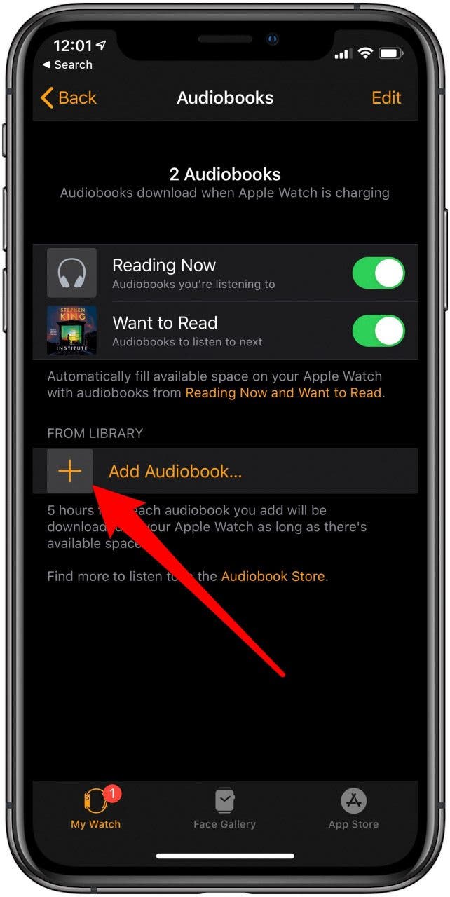 So spielen Sie Hörbücher auf einer Apple Watch ab