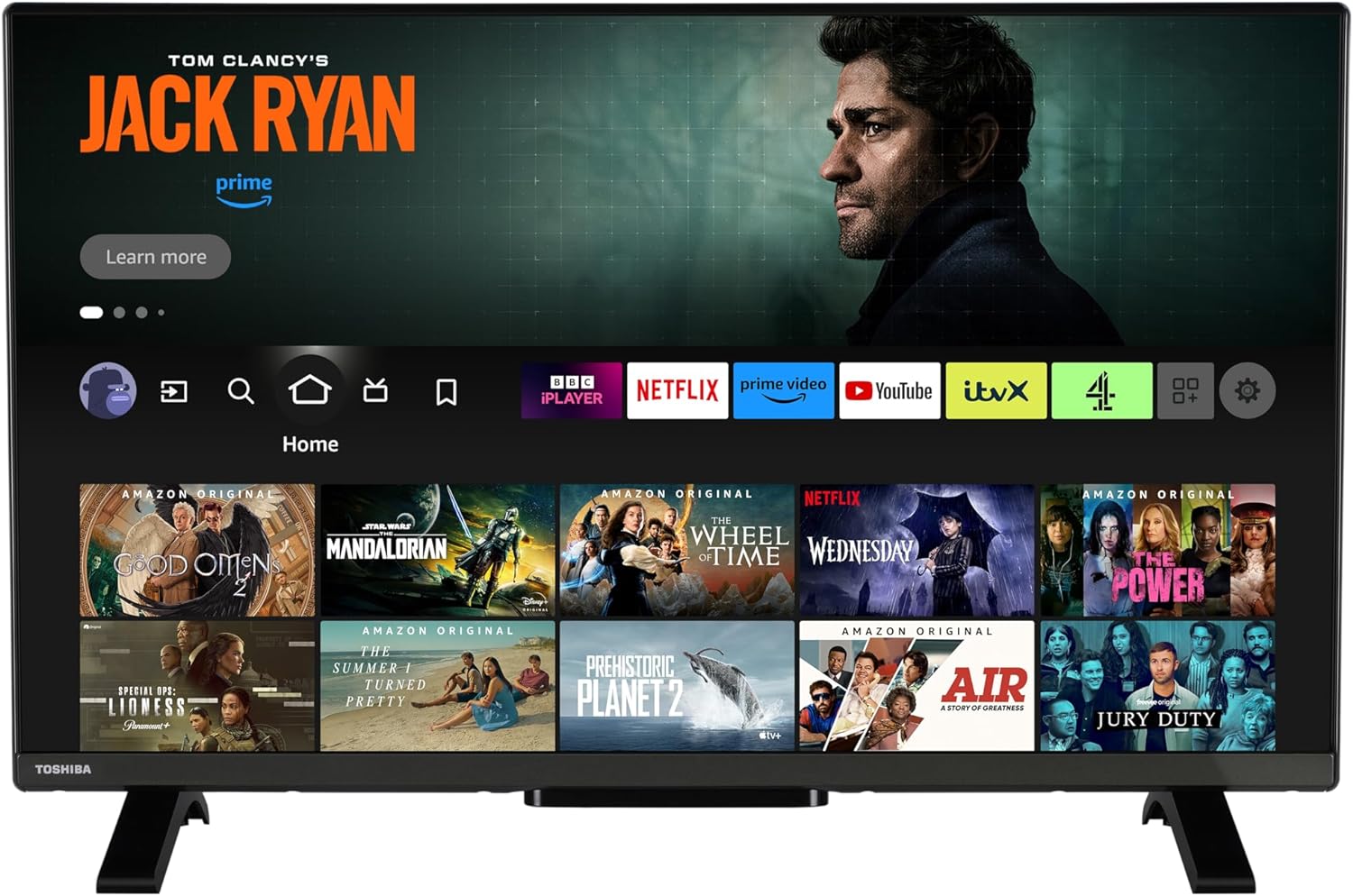 Dieses 32 Zoll Toshiba Geraet mit Fire TV kostet fuer begrenzte Zeit nur