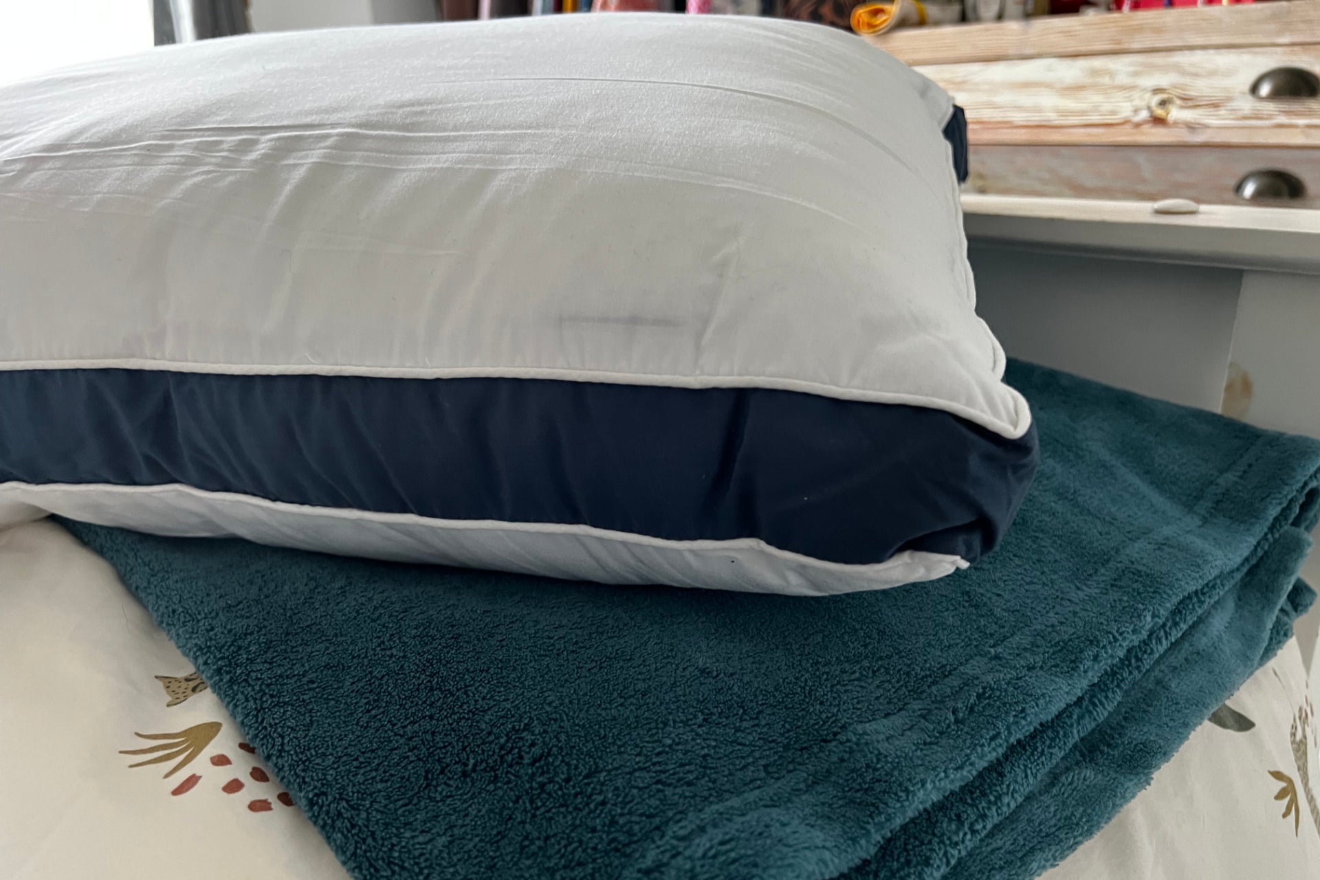 Utopia-Bettwäsche, Queen-Size-Kissen in Hotelqualität, seitlich