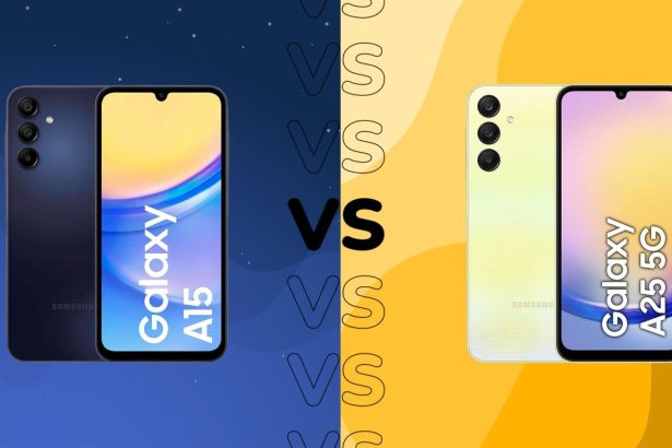 Samsung Galaxy A15 vs Samsung Galaxy A25 Welches preisguenstige Android Smartphone