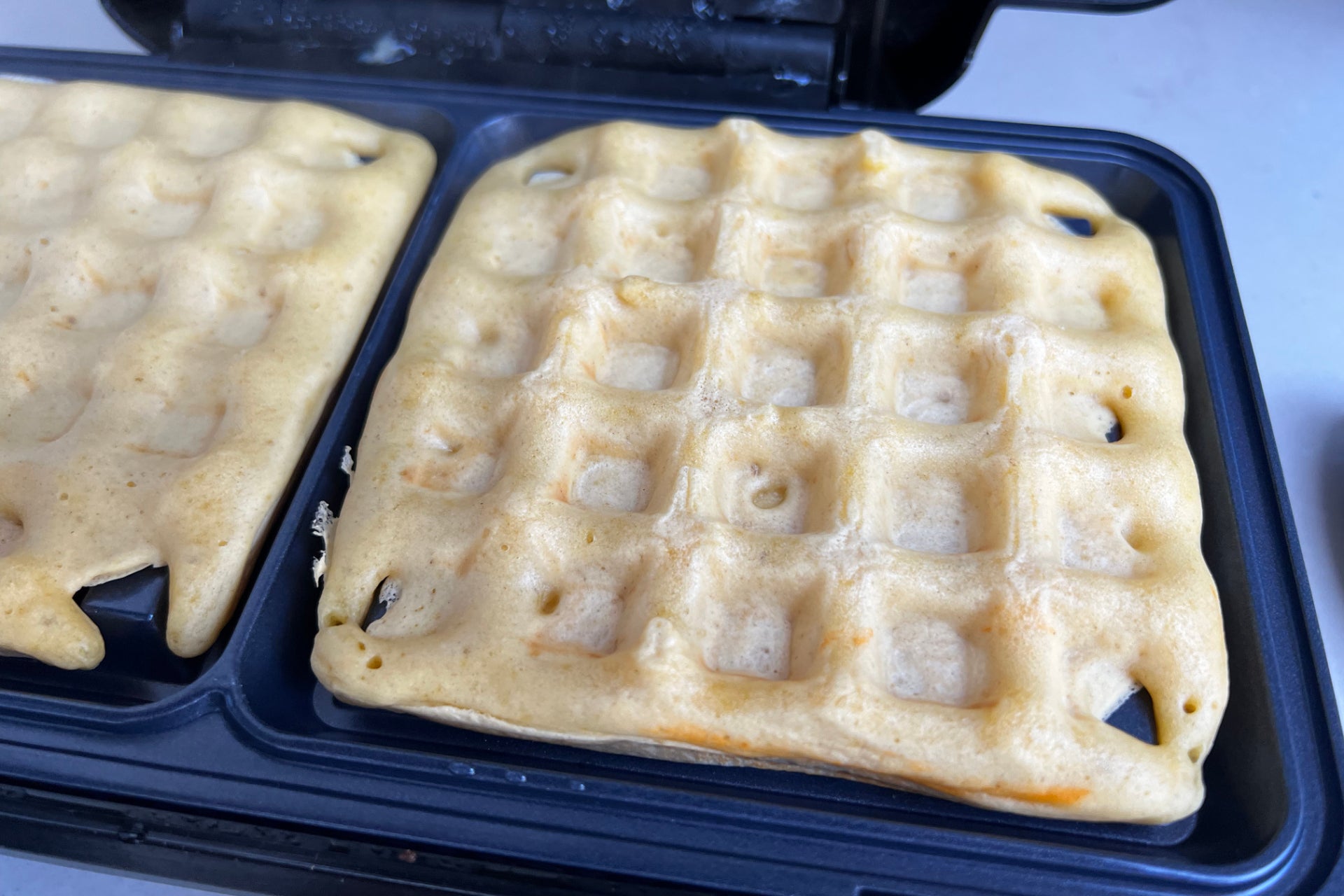 Salter EK2143 3-in-1-Snack-Maker, Waffelzubereitung
