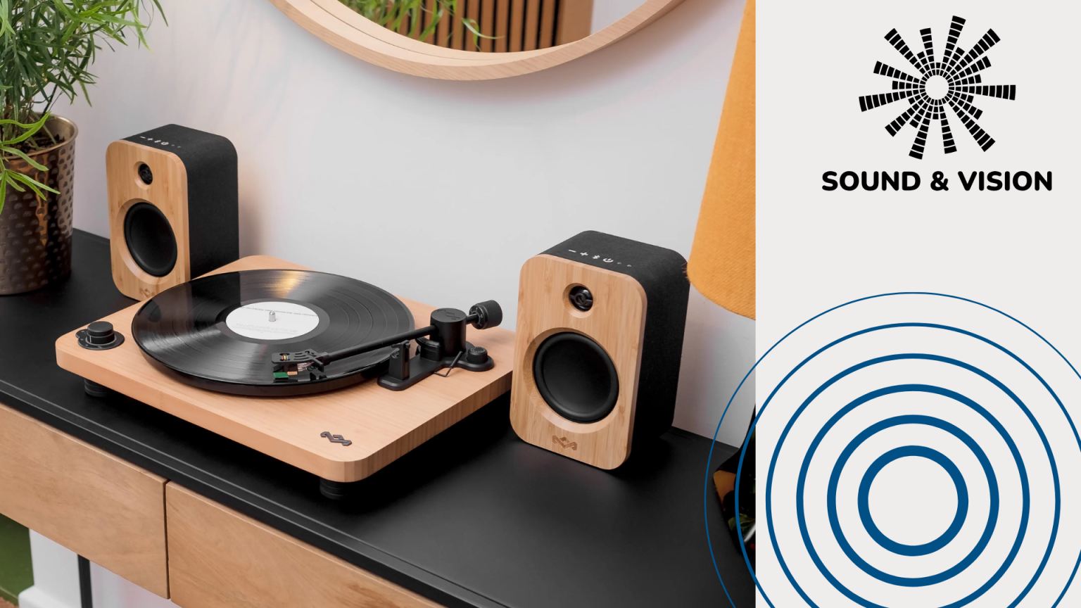 Ton und Bild Dieser Plattenspieler von House of Marley macht