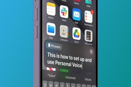 1714594407 So verwenden Sie Personal Voice auf Ihrem iPhone