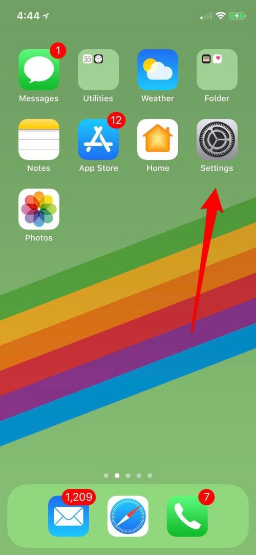 Finde mein Handy, iPhone