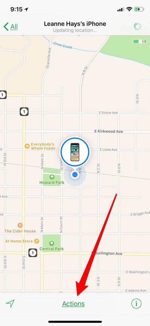 Wie schalte ich die Suche nach meinem iPhone aus?