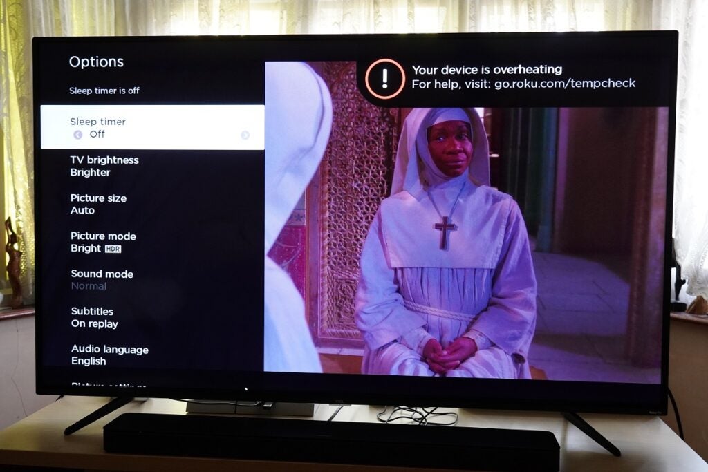 TCL 55RP620K überhitzt