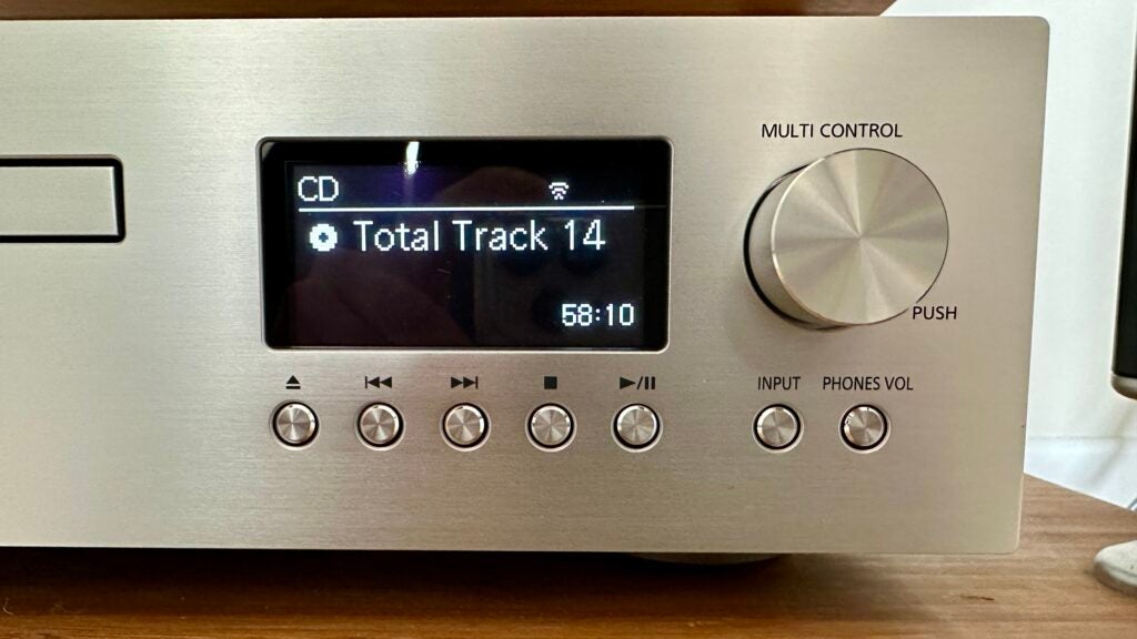 Technics SL-G700M2 Frontdisplay