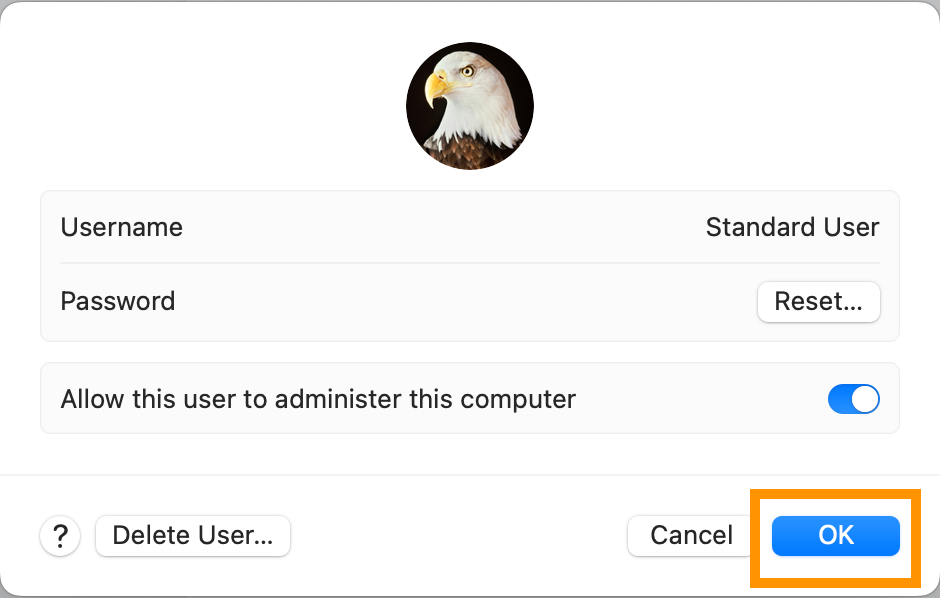 1715616044 965 So stufen Sie unter macOS ein Standardbenutzerkonto zu einem Administratorkonto