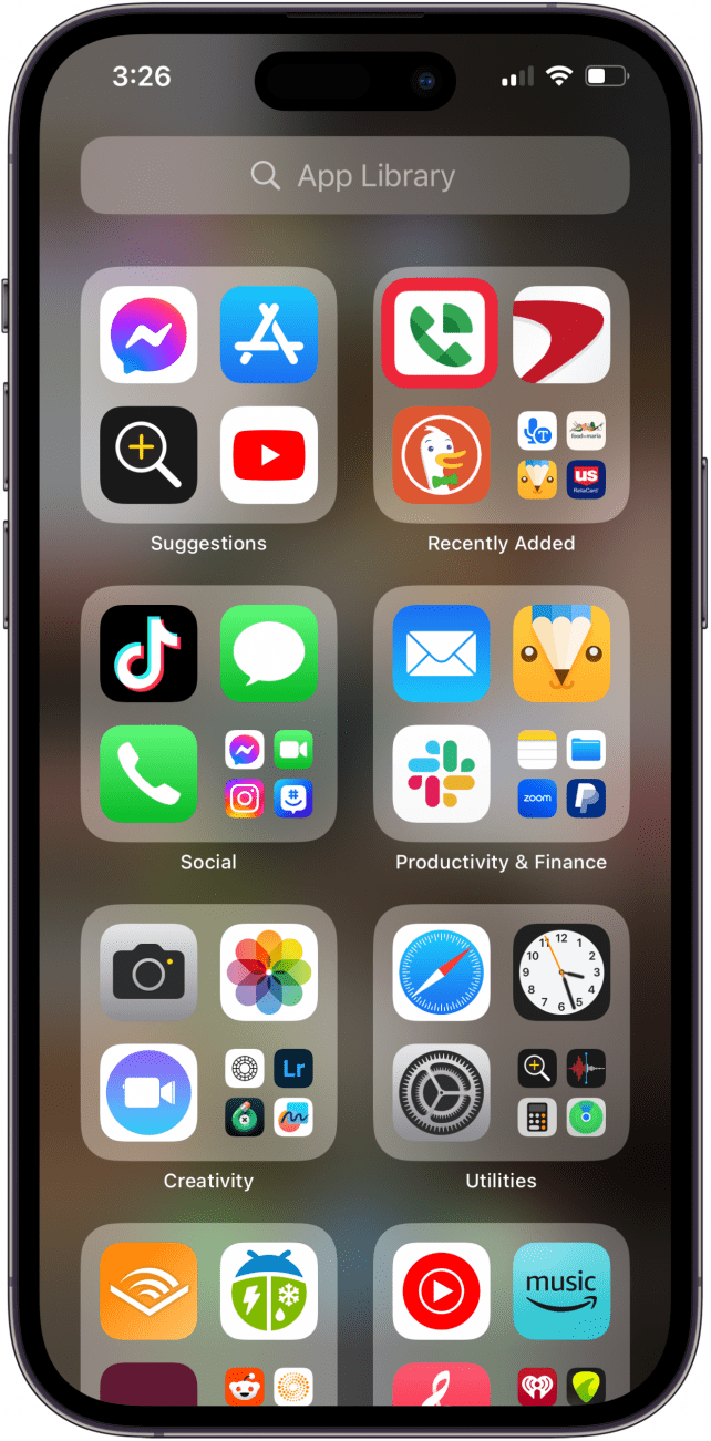 Öffnen Sie die Google Voice-App