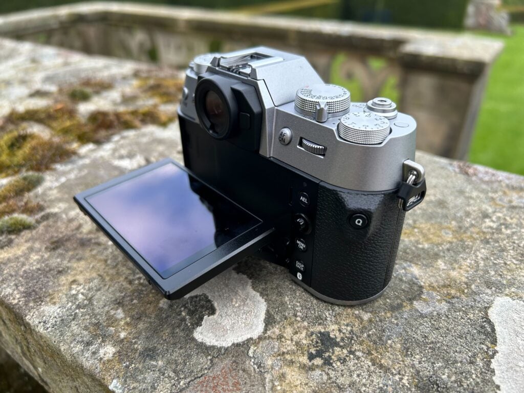 Fujifilm X-T50-Bildschirm