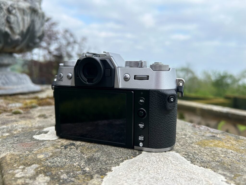 Fujifilm X-T50 hinten