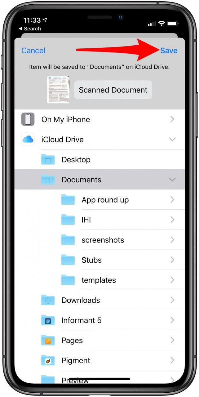 1715914142 204 So scannen Sie ein Dokument in der iPhone Dateien App