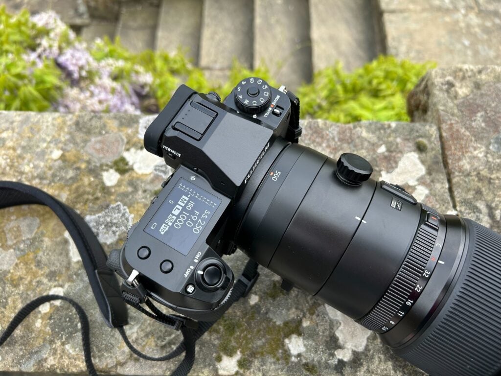 Fujifilm GFX100S II oben