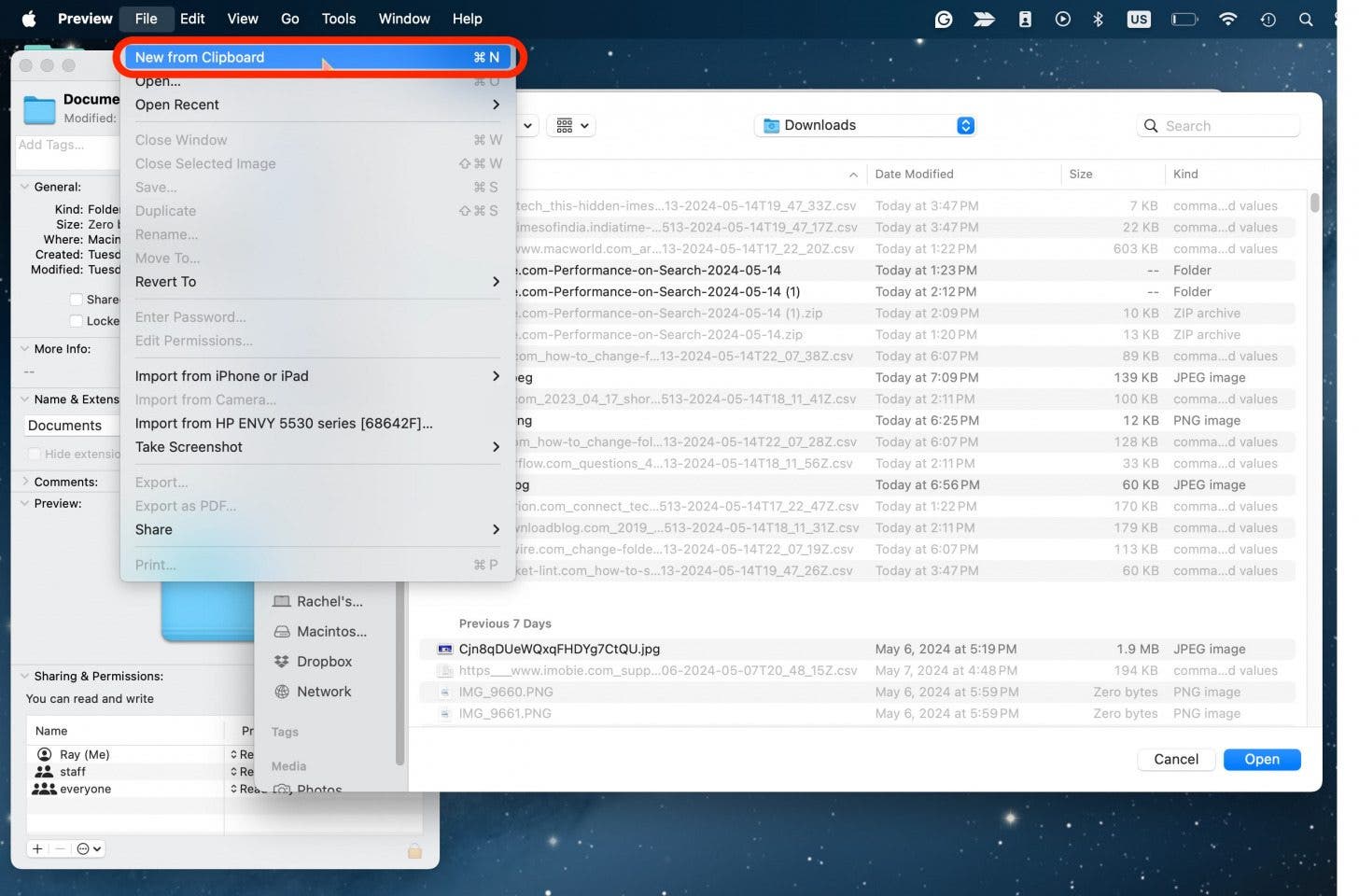 So ändern Sie die Farbe eines Ordners auf dem Mac