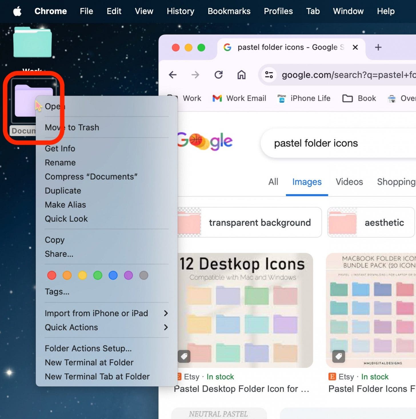 können Sie die Ordnerfarbe auf dem Mac ändern