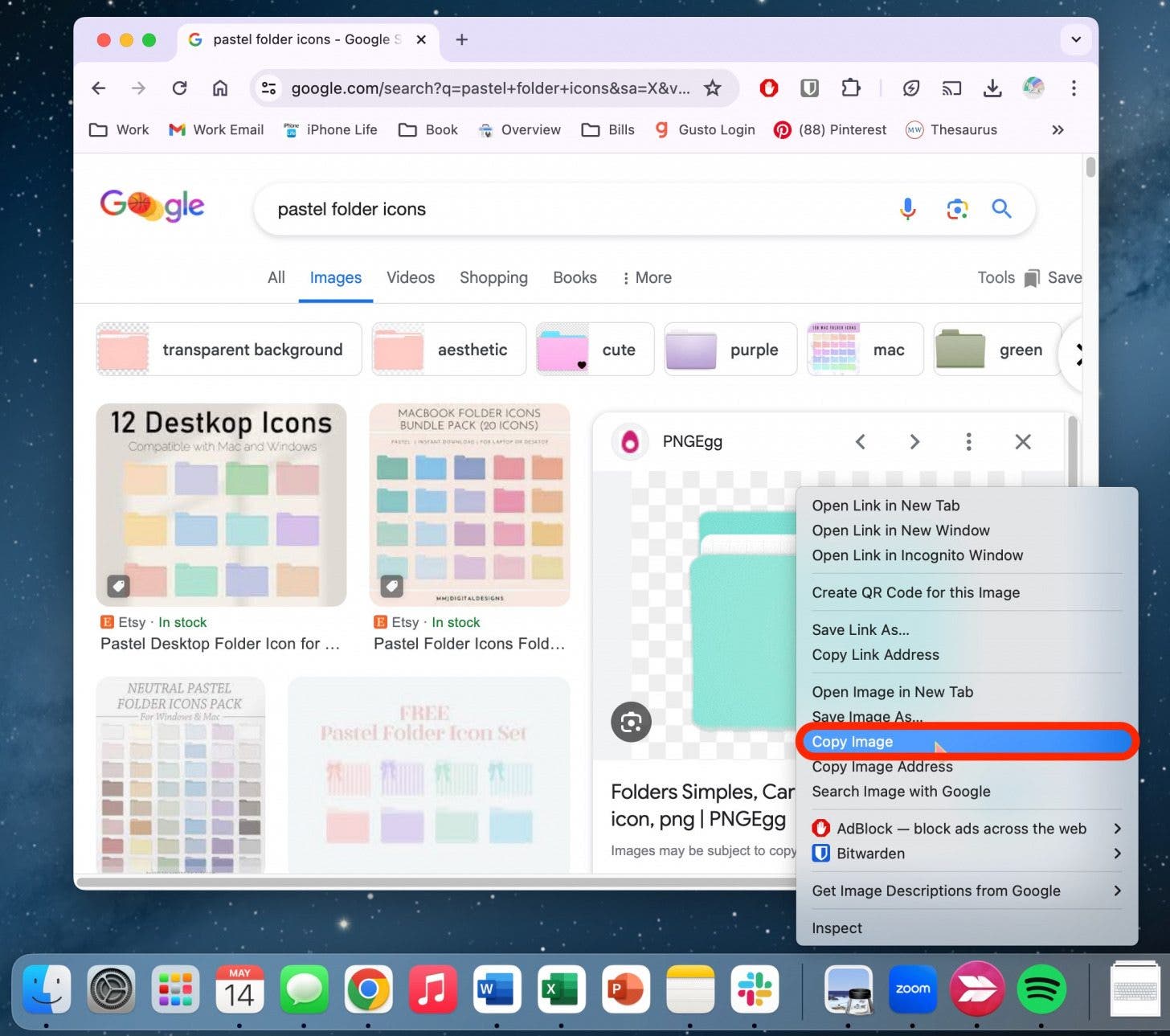 So ändern Sie die Farbe eines Ordners auf einem MacBook