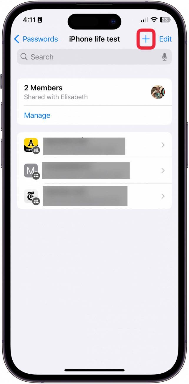 iCloud-Passwörter für das iPhone