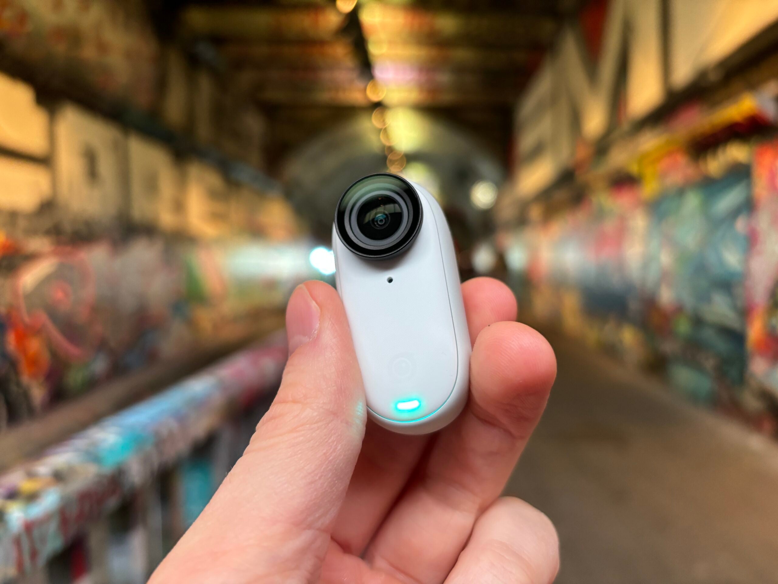 Die Insta360 Go 3 im Alleingang