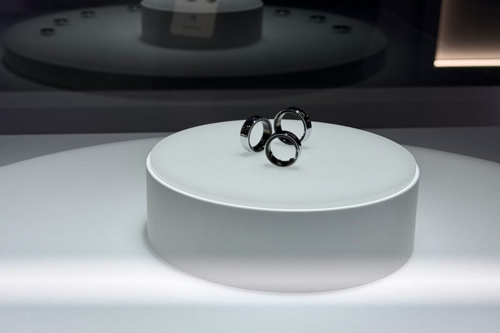 Samsung Galaxy Ring auf dem MWC 24 im Detail