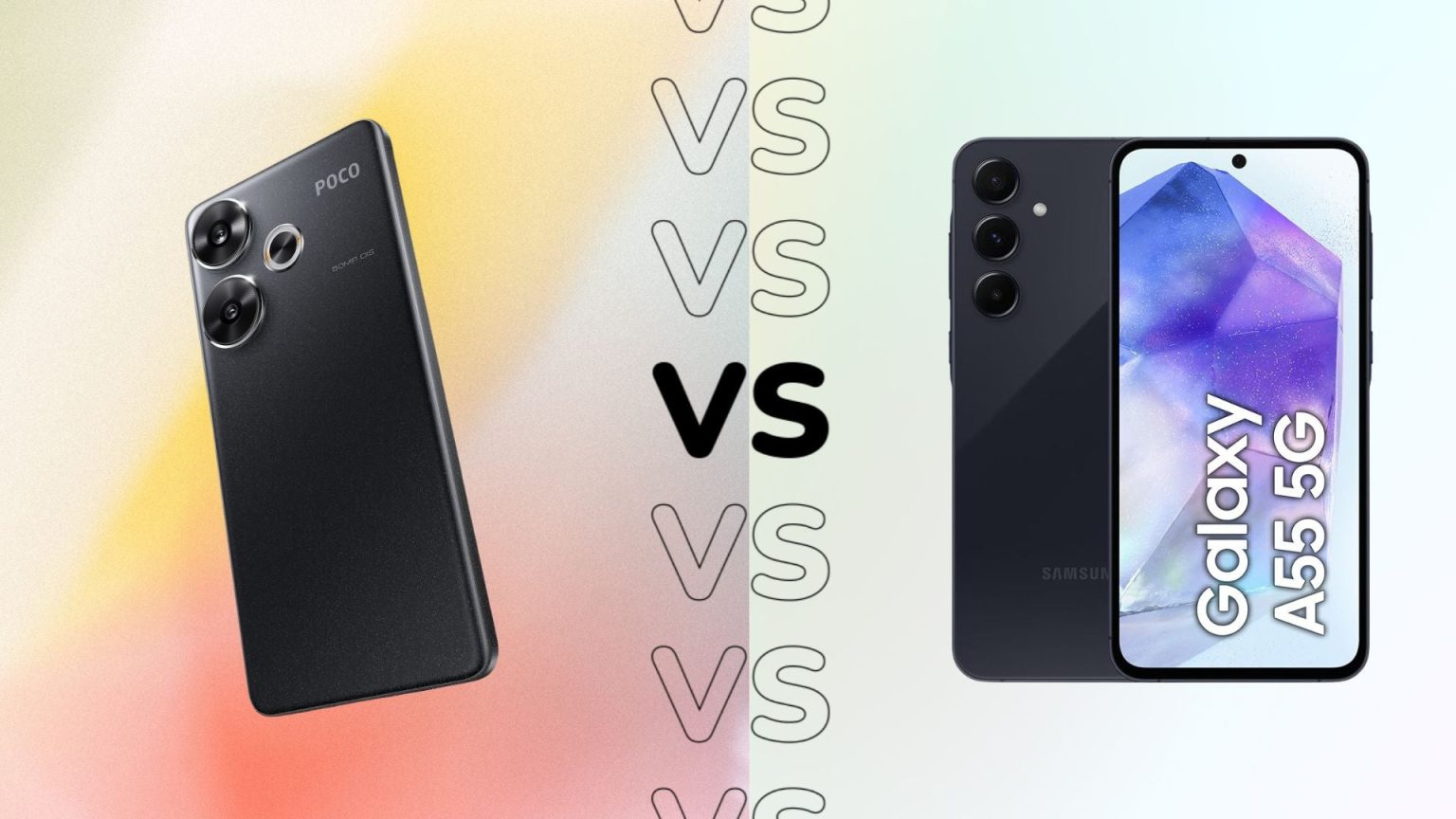 Poco F6 vs Samsung Galaxy A55 5G Was ist der