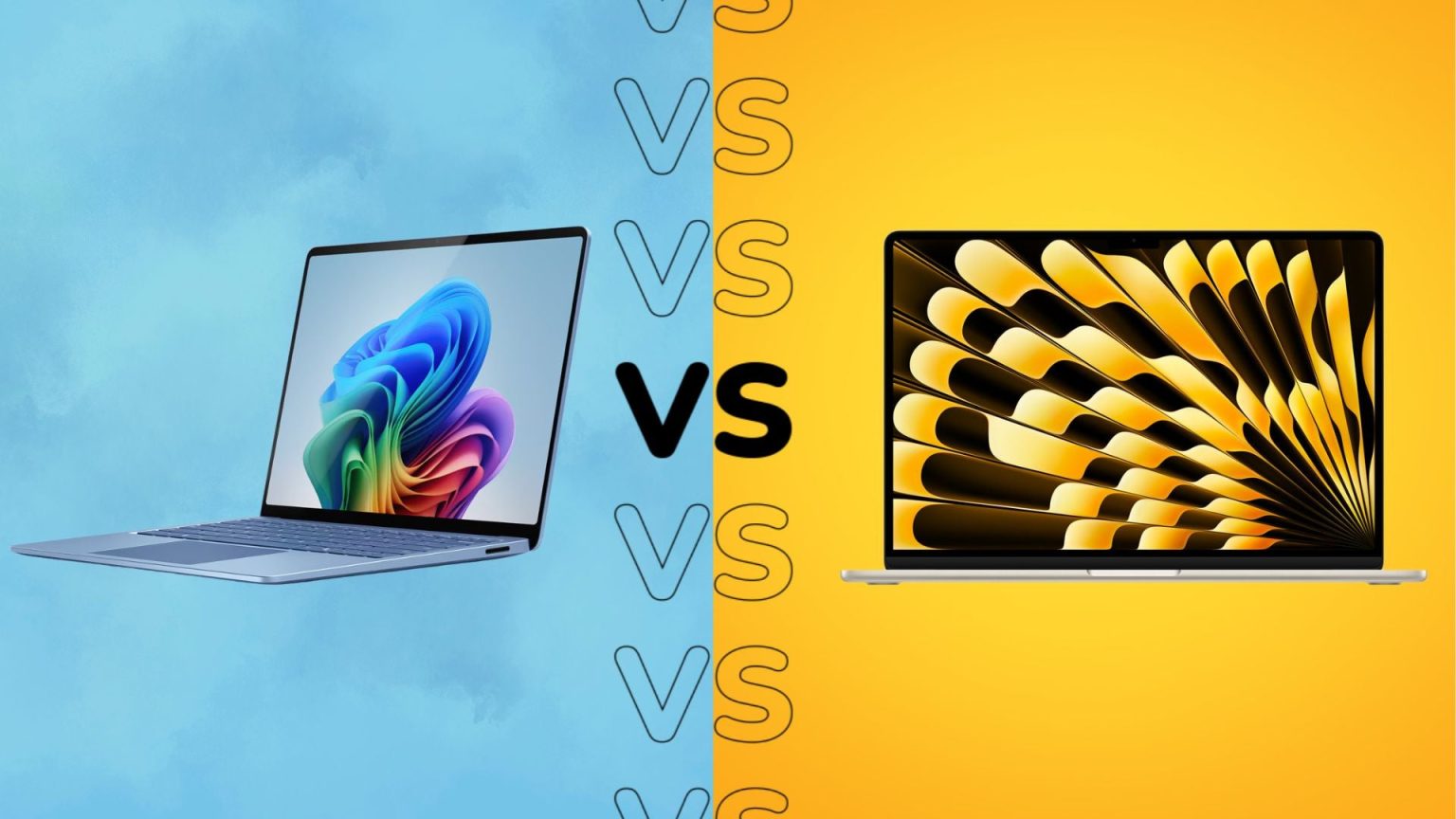Surface Laptop 7 vs MacBook Air M3 Windows oder MacOS