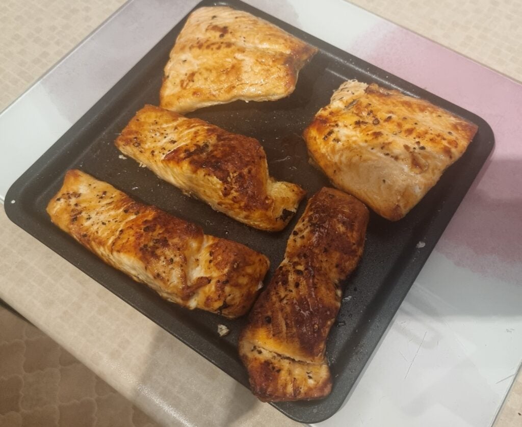 Lachs - Cosori 12L Heißluftfritteuse