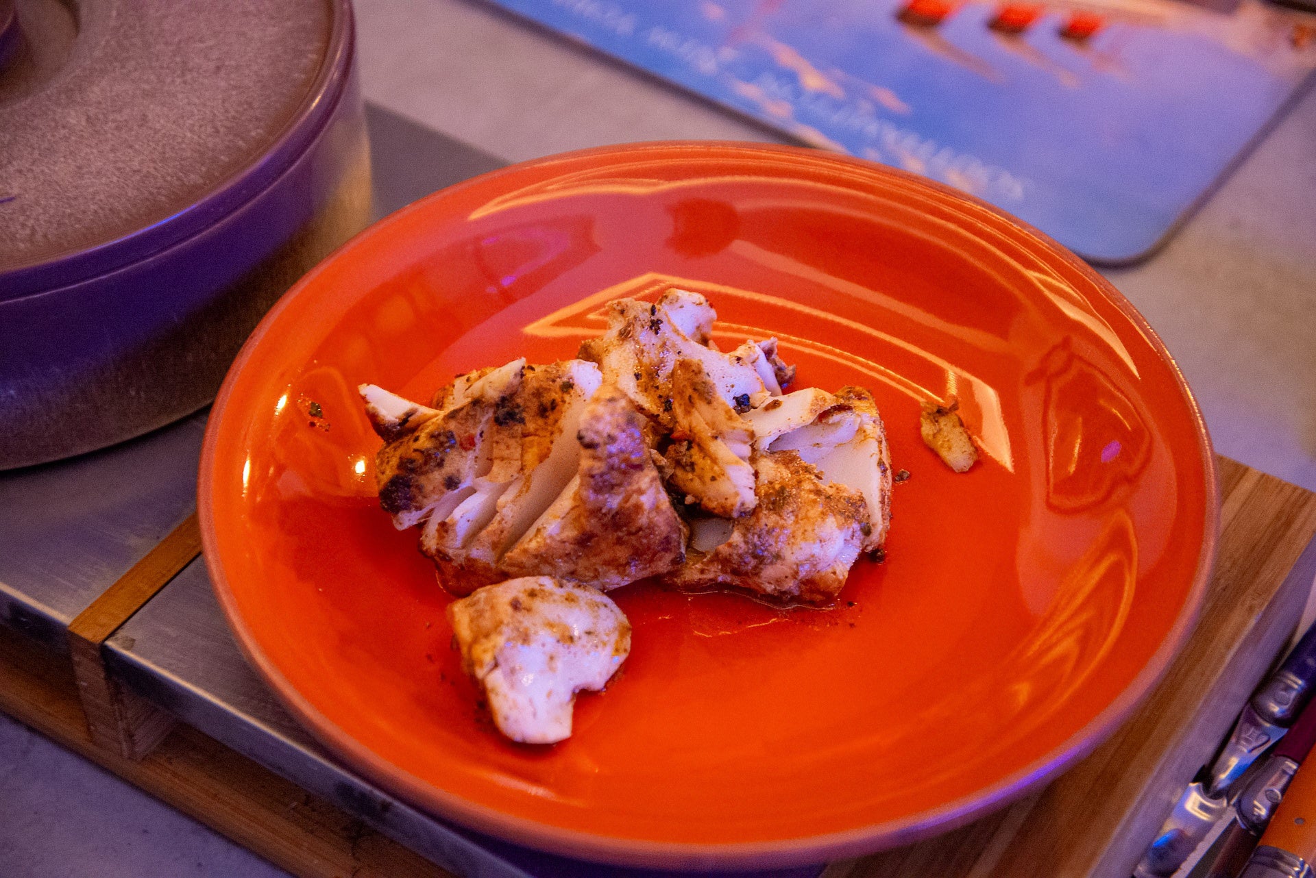 Char-Broil Evolve Fisch gekocht