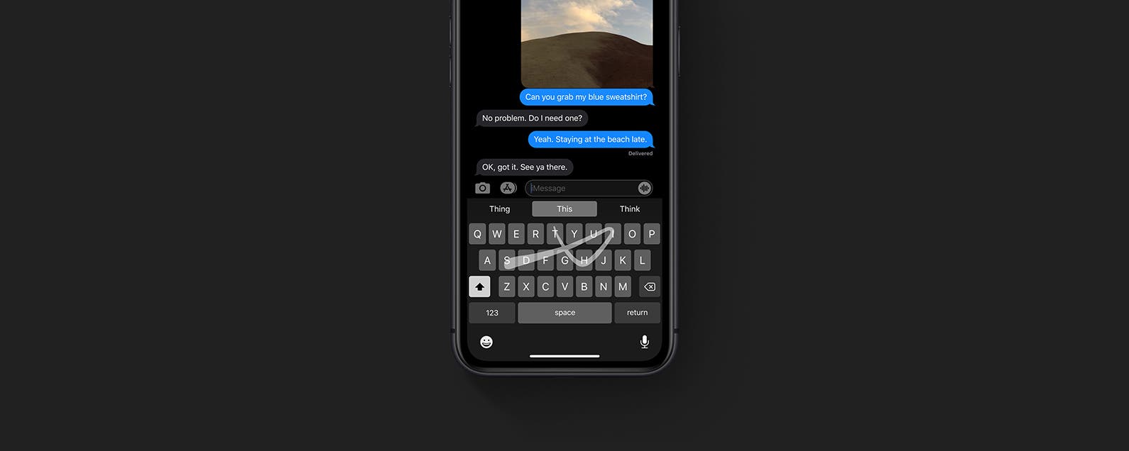 1717794758 So wischen Sie mit iOS 13 ueber Text auf dem