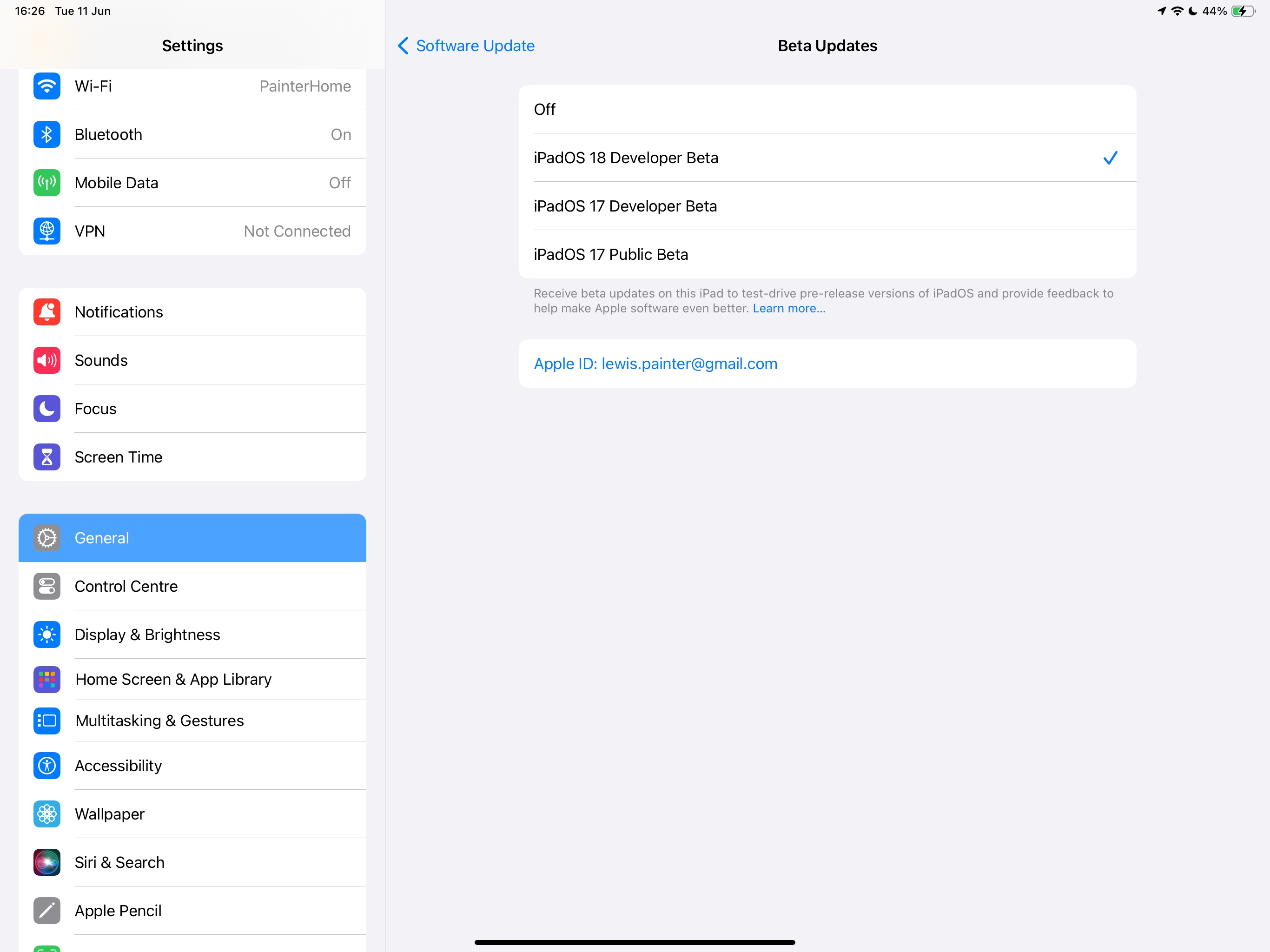 1718123080 221 So installieren Sie die Entwickler Beta von iPadOS 18 auf Ihrem