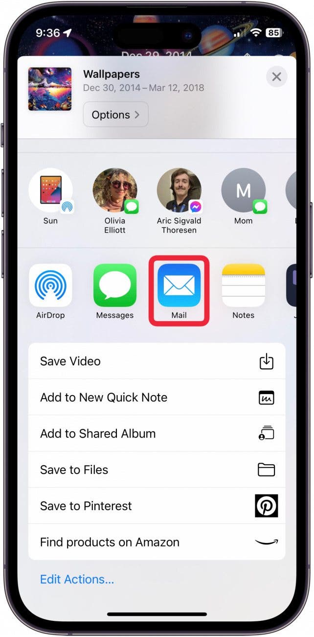 So teilen Sie eine iPhone-Diashow