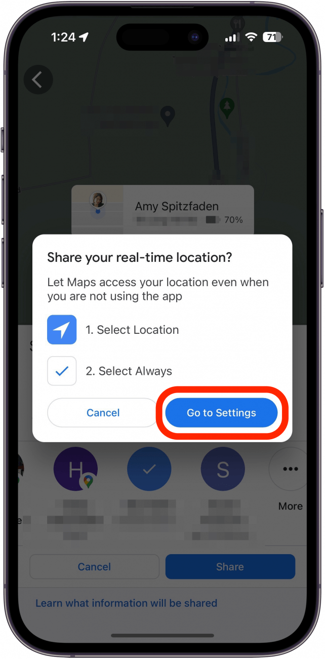 So geben Sie Ihren Standort auf dem iPhone für immer an Android weiter