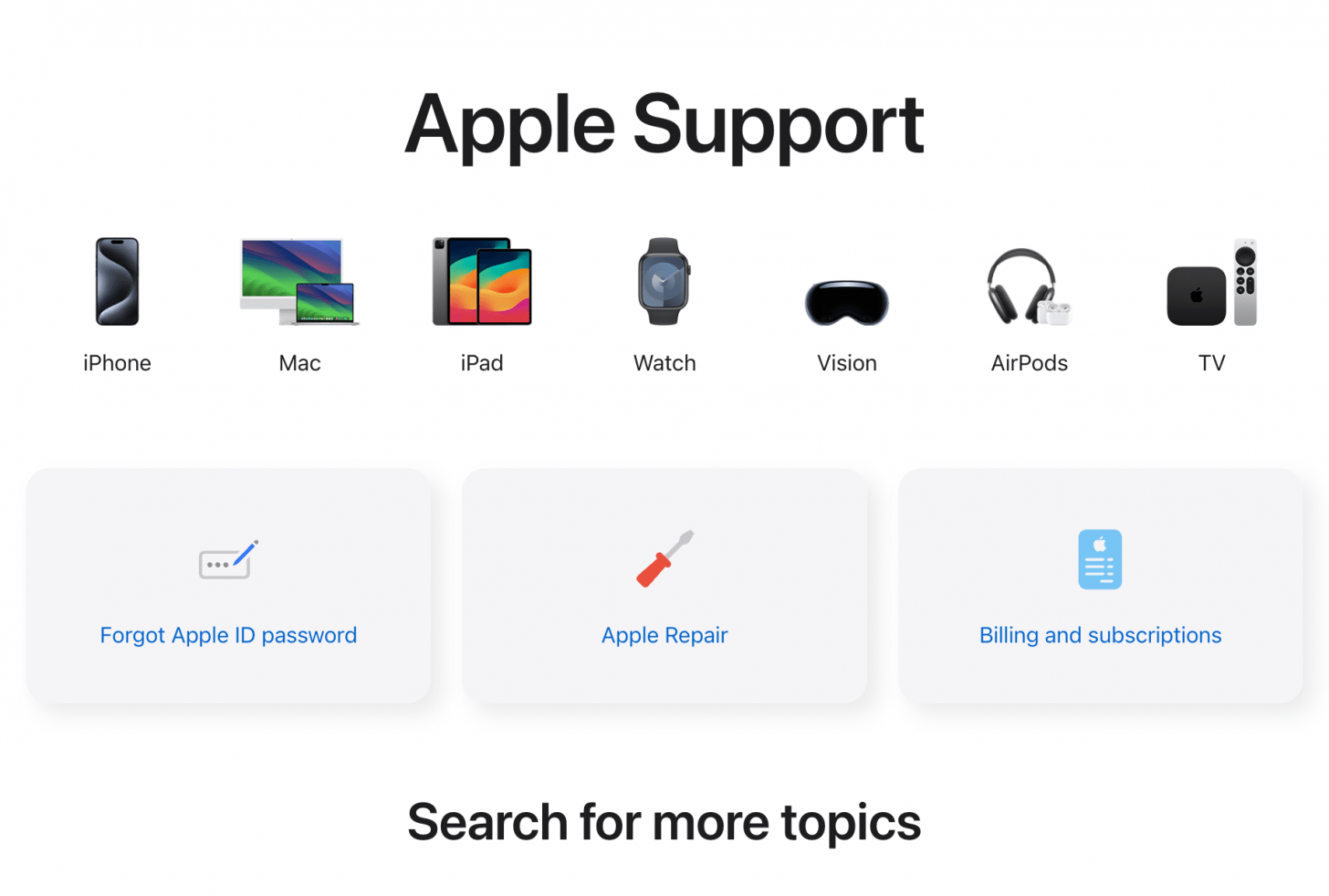 Wenn keiner dieser Tipps hilft, müssen Sie sich an den Apple Support wenden. 