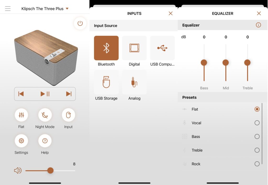 Klipsch The Three Plus Connect App