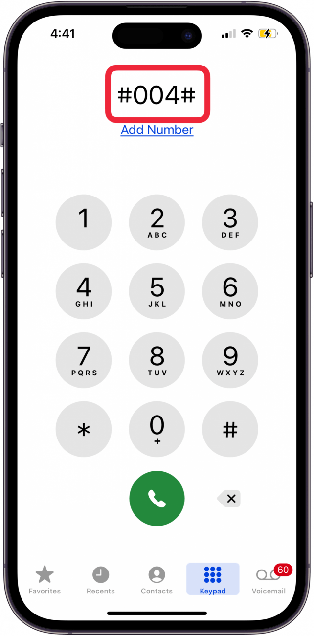 Geben Sie #004# ein, um die Voicemail auf dem iPhone auszuschalten Geben Sie #004# ein, um die Voicemail auf dem iPhone auszuschalten