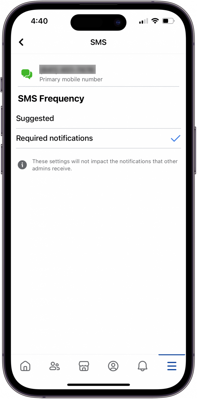 So deaktivieren Sie Facebook-Benachrichtigungen und SMS