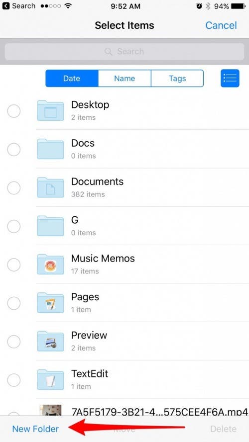 1719534997 330 So erstellen Sie einen neuen Ordner in iCloud Drive auf