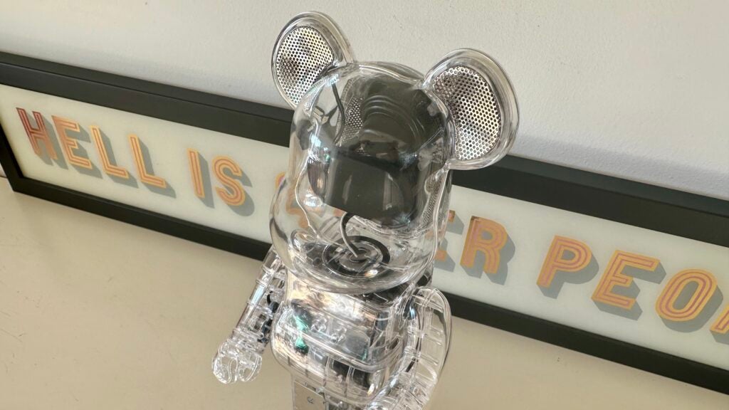 Durchscheinendes Design des BearBrick Audio 400