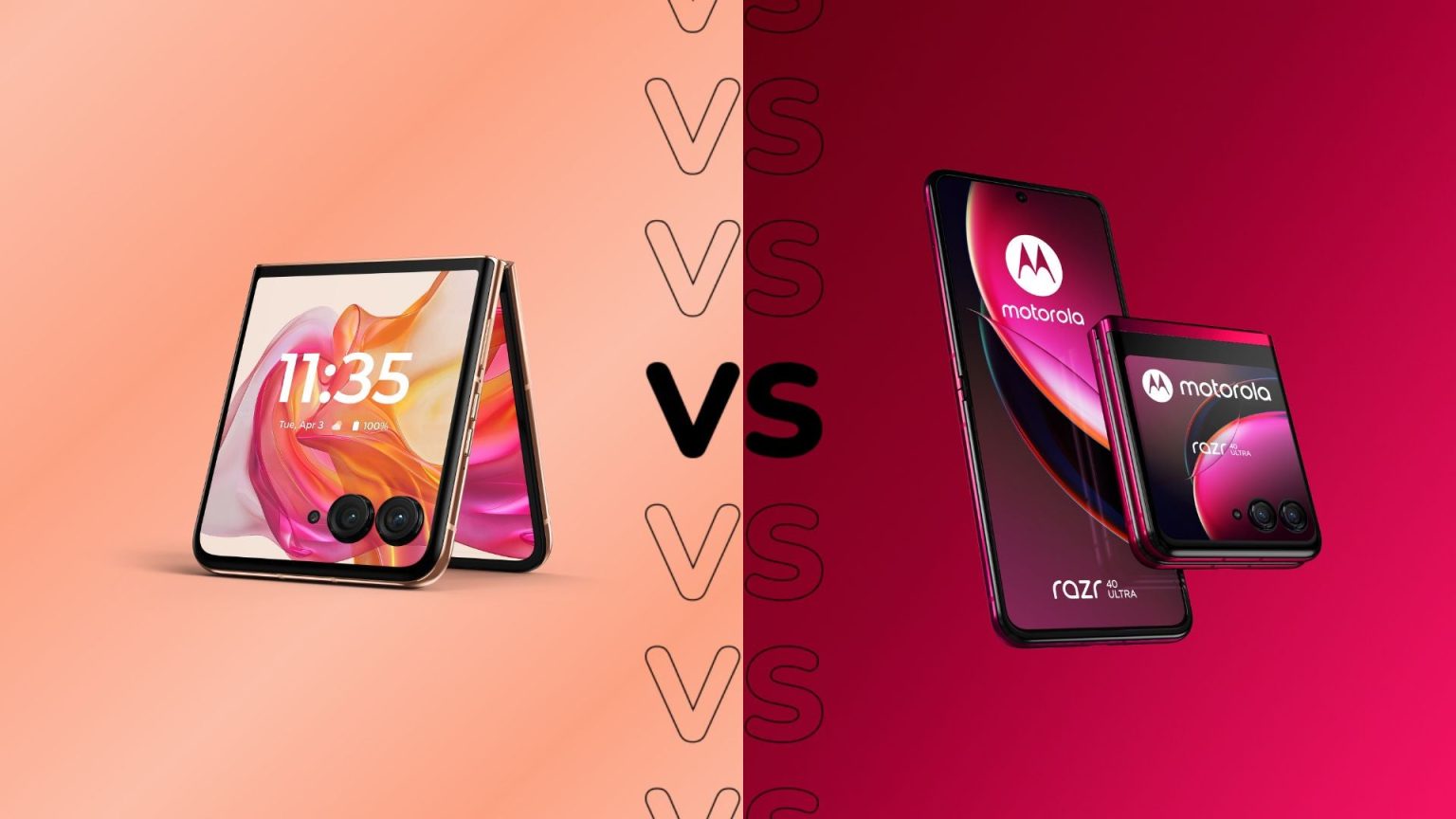 Motorola Razr 50 Ultra vs Motorola Razr 40 Ultra Was