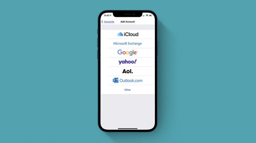 So fuegen Sie der Mail App auf einem iPhone ein E Mail Konto