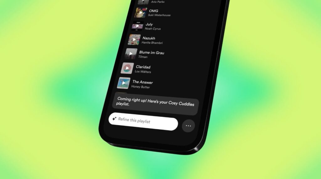 Spotify-KI-Wiedergabeliste