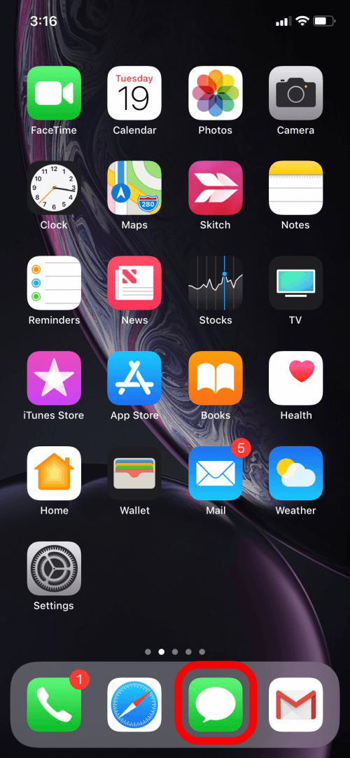 iPhone Grundlagen So senden Sie eine