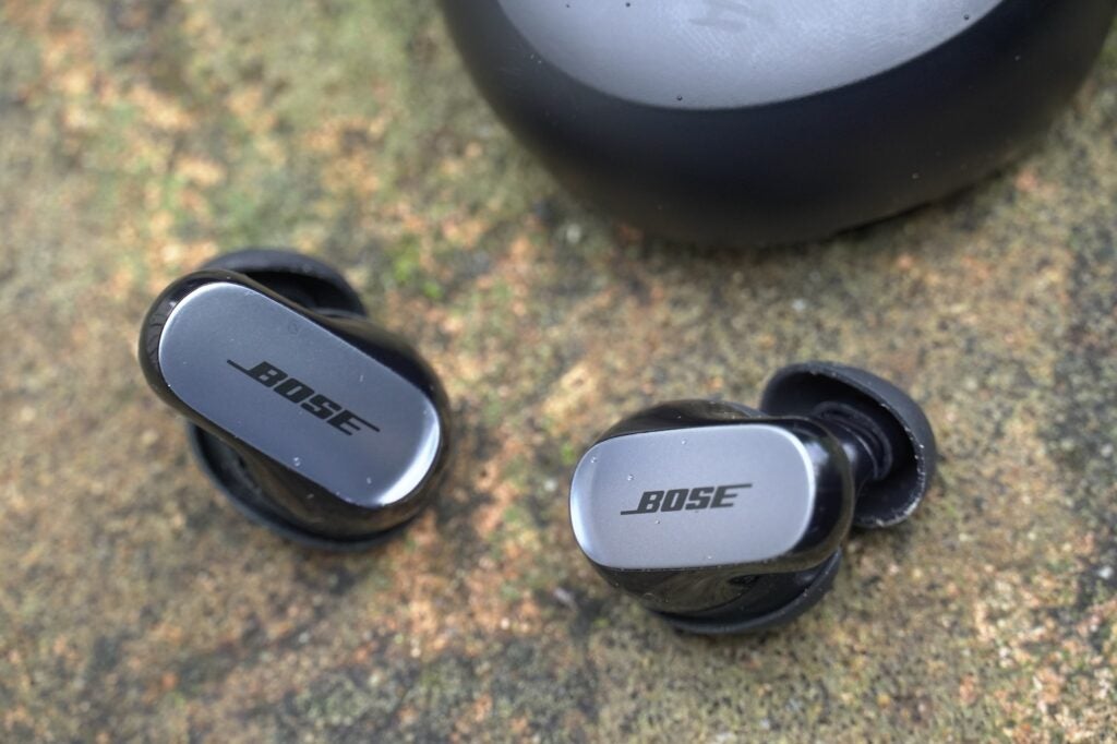 Bose QuietComfort Ultra Earbuds, silbernes Finish